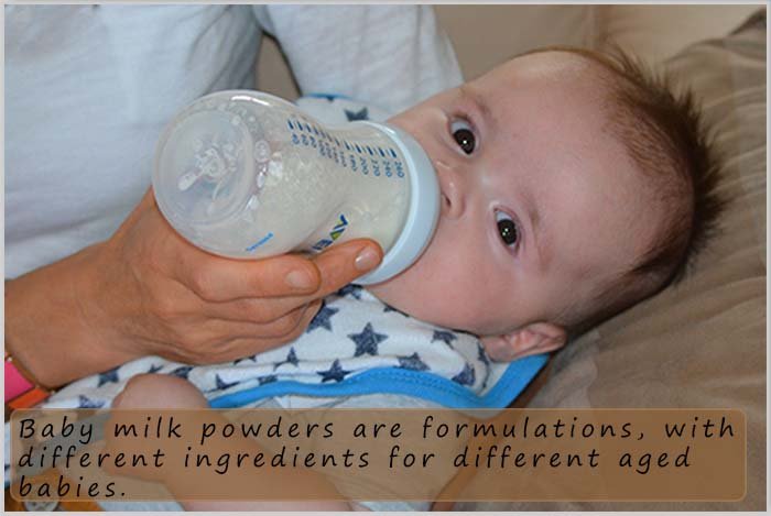 Baby milk powderis a formulation.